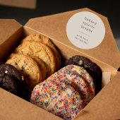 ベーキングスピリッツ |クリスマスニュートラル ラウンドシール