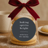 ベーキングスピリッツ |モダンスタイリッシュトレンディーおもしろい ラウンドシール