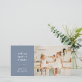 ベーキングスピリッツ |青いグレーのおもしろいの子供の写真 シーズンカード (スタンド正面)