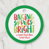 ベーキングスピリツブライトフェスティバルクリスマストリート フェイバータグ (裏面)