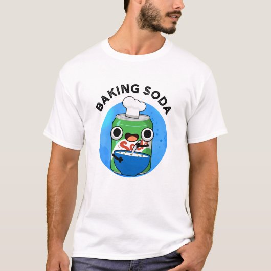 ベーキングソおもしろいダパポップ・アートのン Tシャツ (正面)