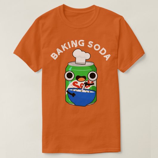 ベーキングソーダキュートソーダプン Tシャツ (デザイン正面)