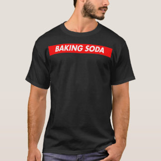 ベーキングソーダレッドBoロゴA1 おもしろい Tシャツ