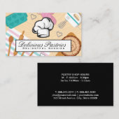 ベーキングツール | シェフハット 名刺 (正面/裏面)