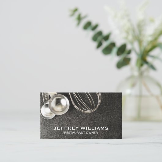 ベーキングツール 名刺 (スタンド正面)