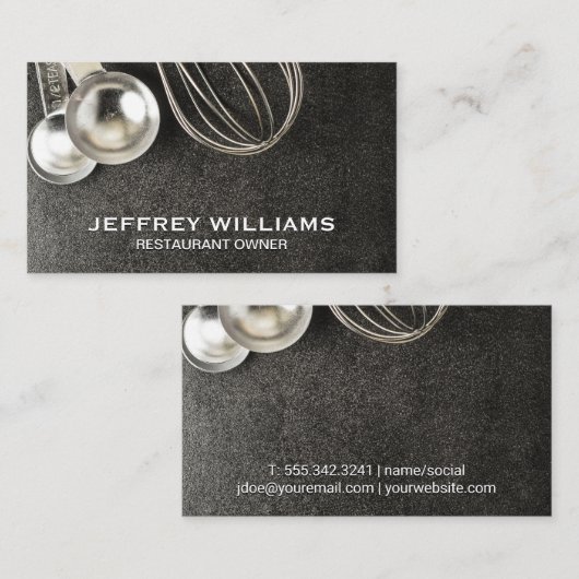 ベーキングツール 名刺 (正面/裏面)