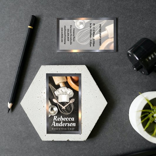 ベーキングツール | Chefの帽子とツール 名刺