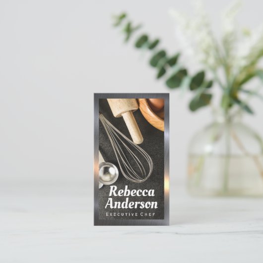 ベーキングツール | Chef 名刺 (スタンド正面)
