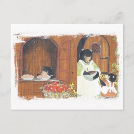 ベーキングデイベアーズ ポストカード (正面)