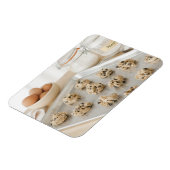 ベーキングトレイのRaw Cookie マグネット (左側)