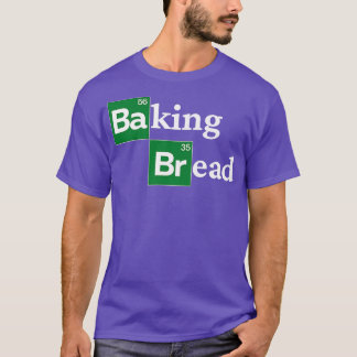 ベーキングパンおもしろいアイロニックブレッドベイカーベーカリープレット Tシャツ