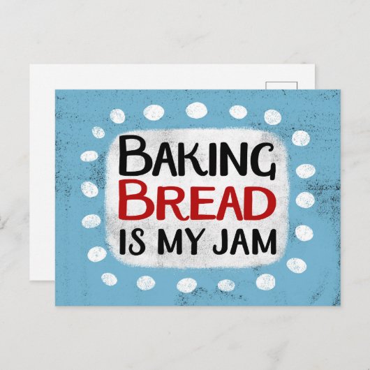 ベーキングパンは私のジャムはがきである ポストカード (正面/裏面)