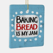 ベーキングパンは私のジャムオーナメント セラミックオーナメント (右)