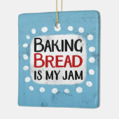 ベーキングパンは私のジャムオーナメント セラミックオーナメント (左)