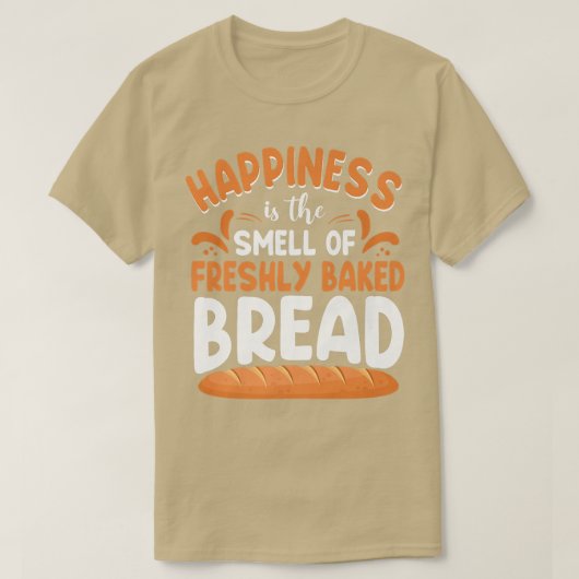 ベーキングパンを焼く Tシャツ (デザイン正面)
