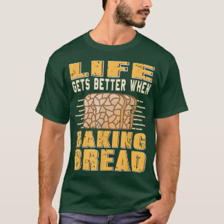 ベーキングパンヴィンテージTee Pre時に人生が良くなる Tシャツ