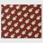 ベーキングパン用パン練り生地 ラッピングペーパー (フラット)