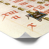 ベーキングパン、時間の本から ポスター (角)