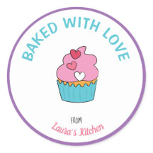 ベーキングパーソナライズされたラベル（名前）