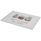 ベーキングパーソナライズされた格言プレゼント カッティングボード (角)