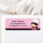 ベーキングパーティー差出人住所ラベル ラベル (インサイチュ)