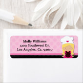 ベーキングパーティー差出人住所ラベル ラベル (インサイチュ)