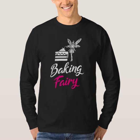 ベーキングフェアリースナックベーキングケーキ Tシャツ (正面)