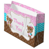 ベーキングベアーズ誕生日パーティー ラージペーパーバッグ (正面アングル)