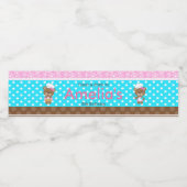 ベーキングベアーバースデーパーティー ペットボトルラベル (シングルラベル)