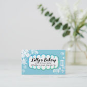 ベーキングベイカーのビーター用品フラワービジネスカー 名刺 (スタンド正面)