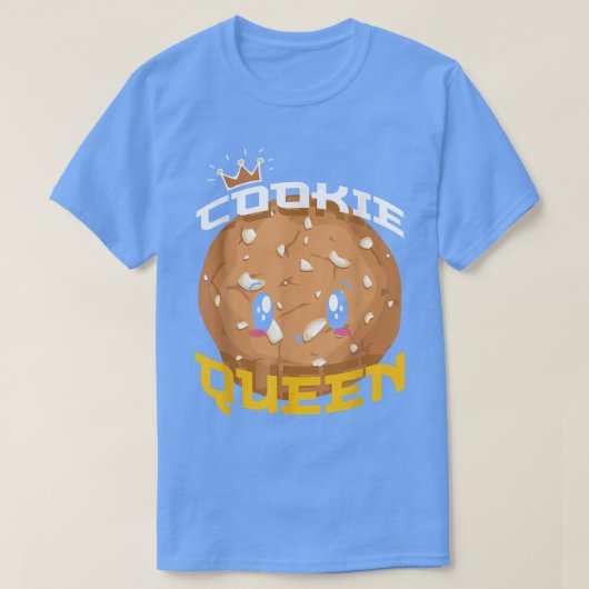 ベーキングベイカーグルメスウィートパティストリーラバークッキーQ Tシャツ (デザイン正面)