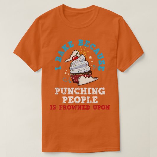 ベーキングベイカーベイク Tシャツ (デザイン正面)