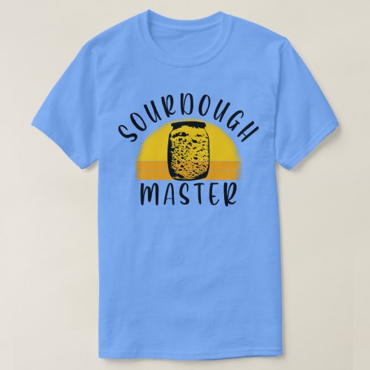 ベーキングベイカーベーカリーソース生地パンのマスター Tシャツ (デザイン正面)