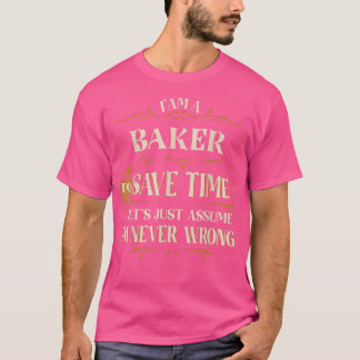 ベーキングベイカー料理ケーキカップケーキ Tシャツ