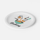 ベーキングベーカーズデザイン ペーパープレート (アングル)