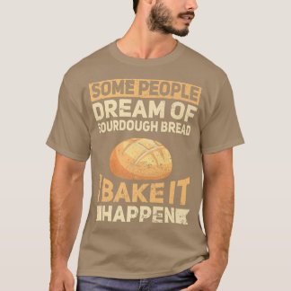 ベーキングベークおもしろいソース生地ブレッドベーカーBakeaholic Tシャツ