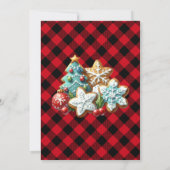 ベーキングホリデークッキー交換 招待状 (裏面)