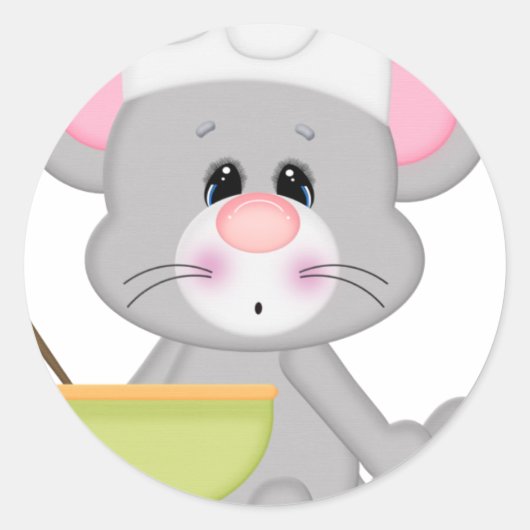 ベーキングマウス ラウンドシール (正面)