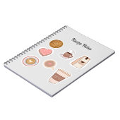 ベーキングレシピカスタム ノートブック (左側)
