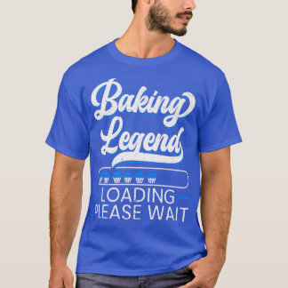 ベーキングレジェンドベイカーベイクペストリーカップケーキベーカリーB Tシャツ