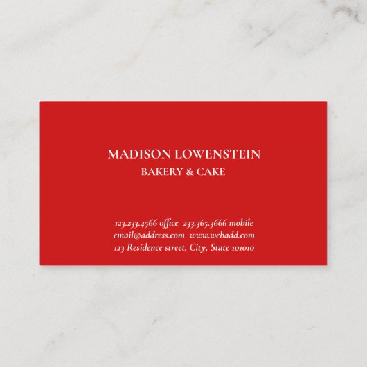 ベーキングレッドウィスクケーターラーパティシモダンエ 名刺 (裏面)