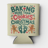 ベーキング以上のクッキーこのクリスマス妊娠 缶クーラー (正面)