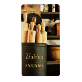 ベーキング供給のカスタマイズ可能なコンテナラベル ラベル