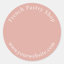 ベーキング写真シール ラウンドシール