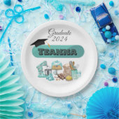 ベーキング卒業生誕生会紙プレート ペーパープレート (パーティー)