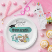 ベーキング卒業生誕生会紙プレート ペーパープレート (パーティー)