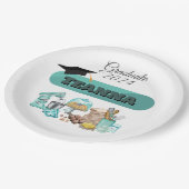 ベーキング卒業生誕生会紙プレート ペーパープレート (アングル)