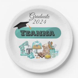 ベーキング卒業生誕生会紙プレート ペーパープレート