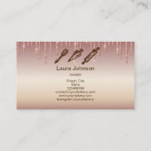 ベーキング及び料理器具ベーカリー名刺 名刺 (裏面)