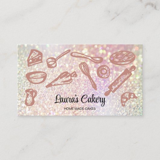 ベーキング及び料理器具ベーカリー 名刺 (正面)